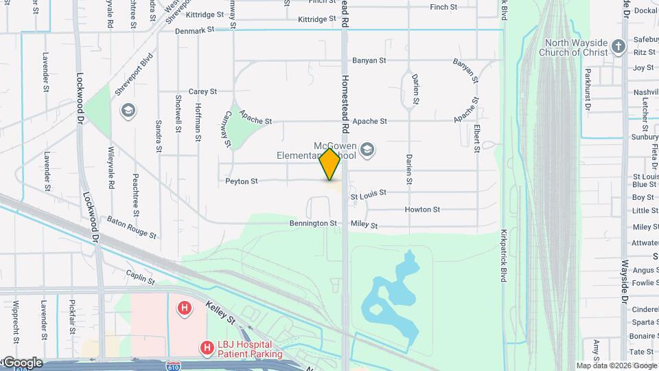 7054 Peyton St Map and Location Details