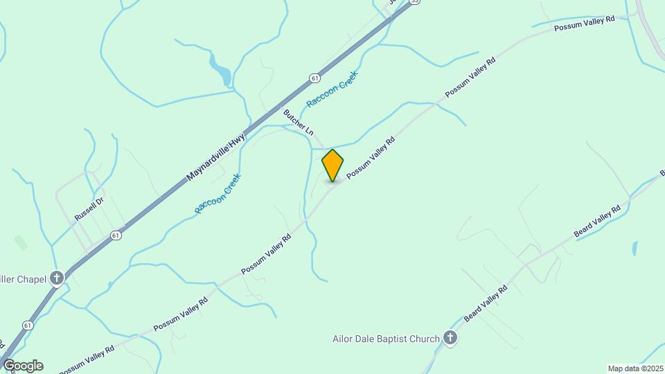 403 Possum Valley Rd Map and Location Details