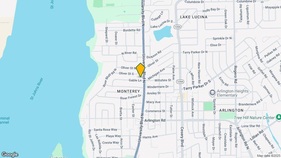 5575 Gable Ln Map and Location Details