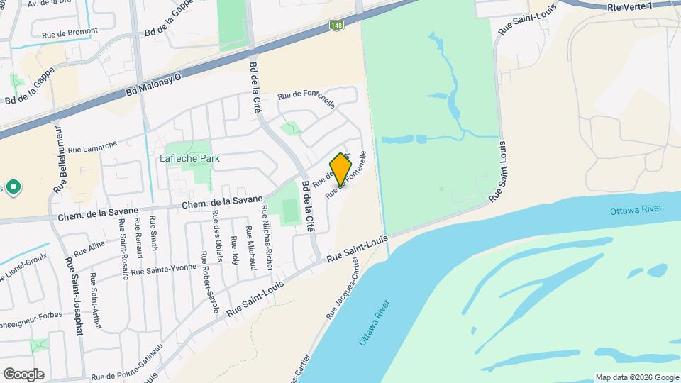 251 De Fontenelle Rue Map and Location Details