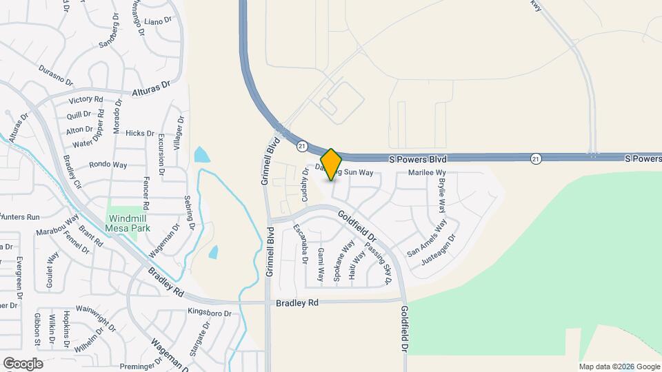 4540 Sierra Rica Rd Map and Location Details