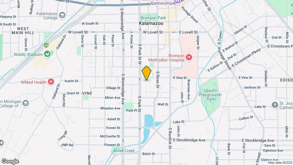314 W Vine St Mapa y Detalles de la Ubicación