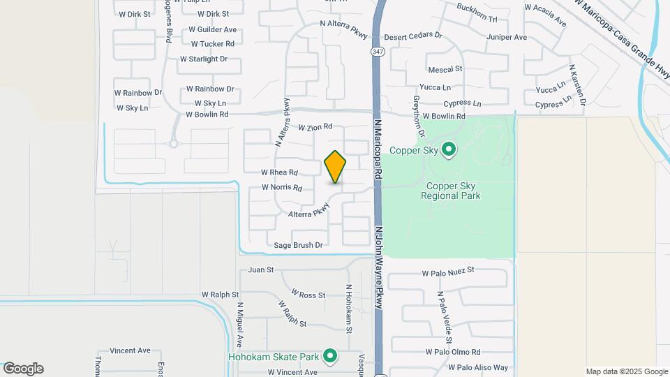 44939 W Norris Rd Map and Location Details