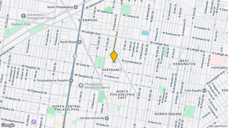 2427 N 10th St Mapa y Detalles de la Ubicación
