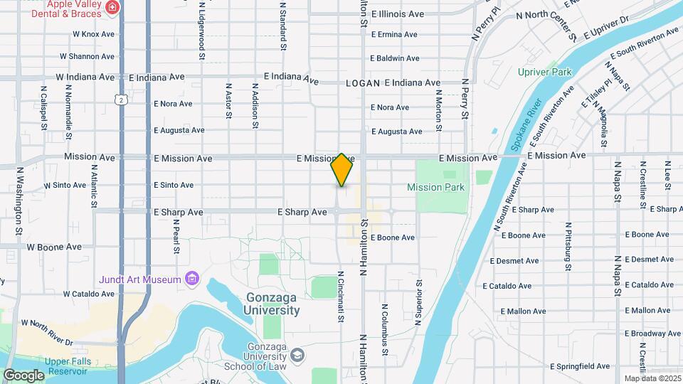804 E Sinto Ave Mapa y Detalles de la Ubicación