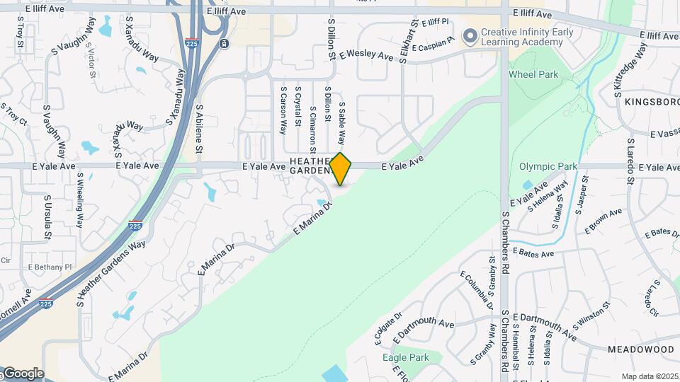 14300 E Marina Dr Map and Location Details