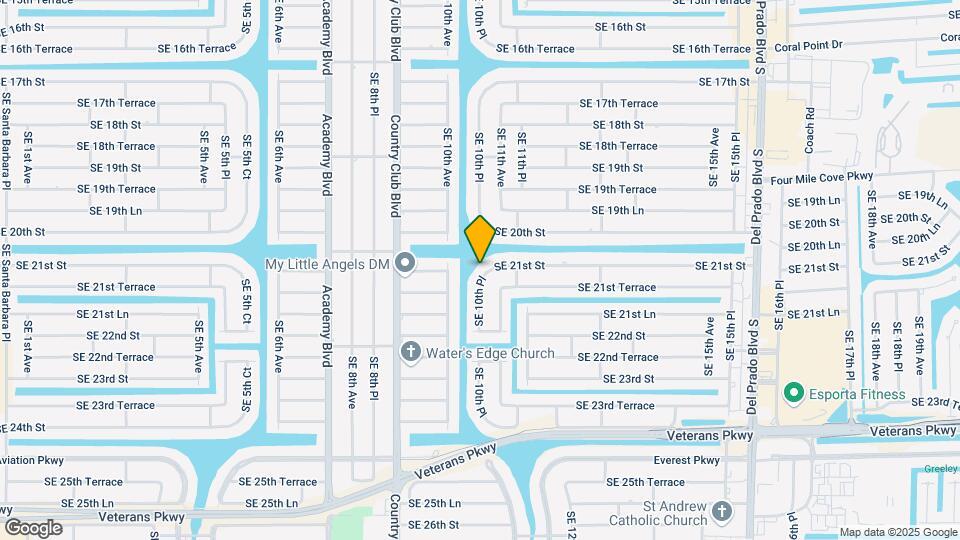 2102 SE 10th Pl Map and Location Details