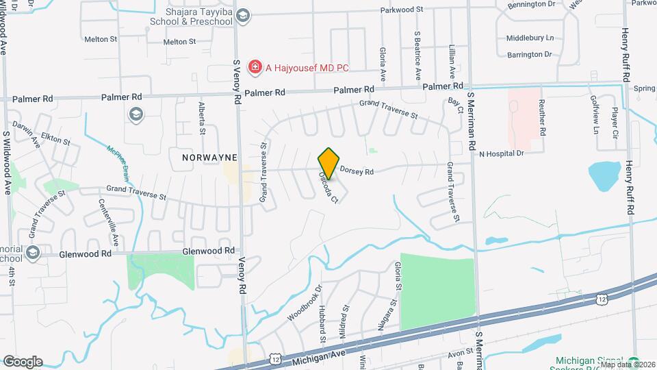 32256 Oscoda Ct Map and Location Details