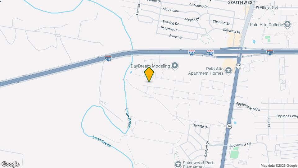 3423 Old Almonte Dr Mapa y Detalles de la Ubicación