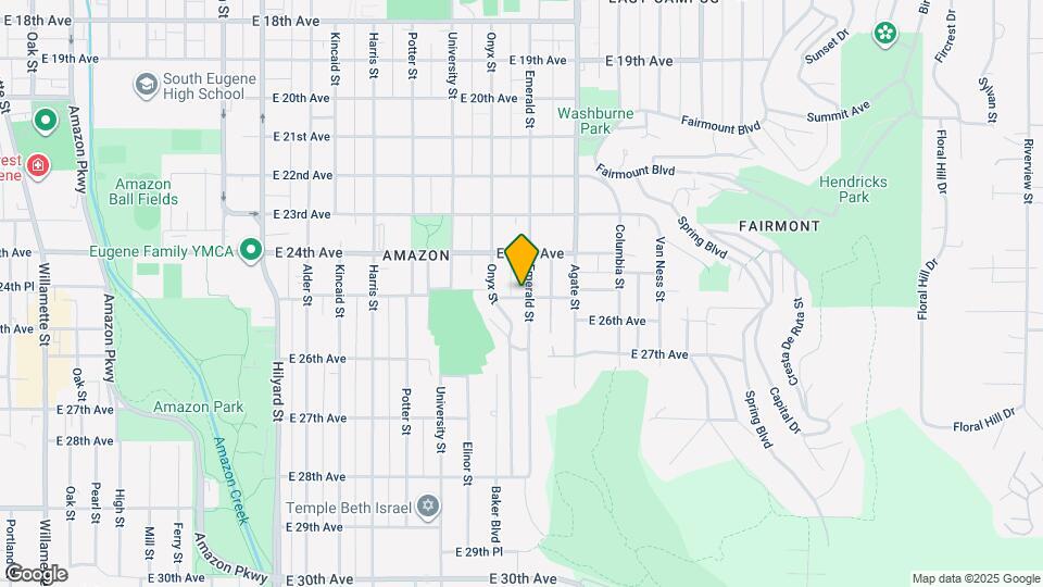 2490 Emerald St Map and Location Details