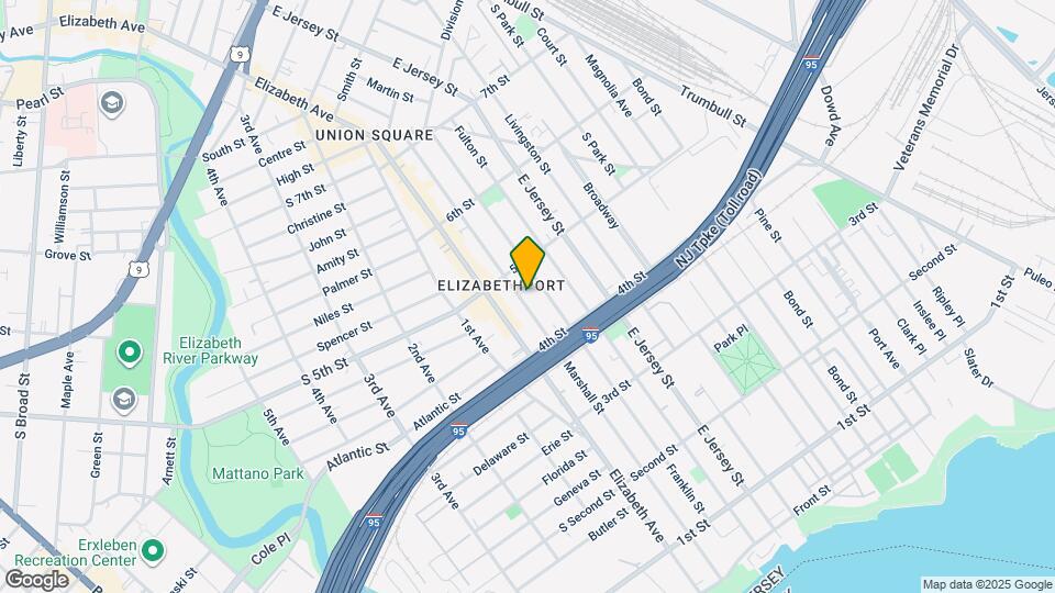 439 Marshall St, Unit 2 Map and Location Details