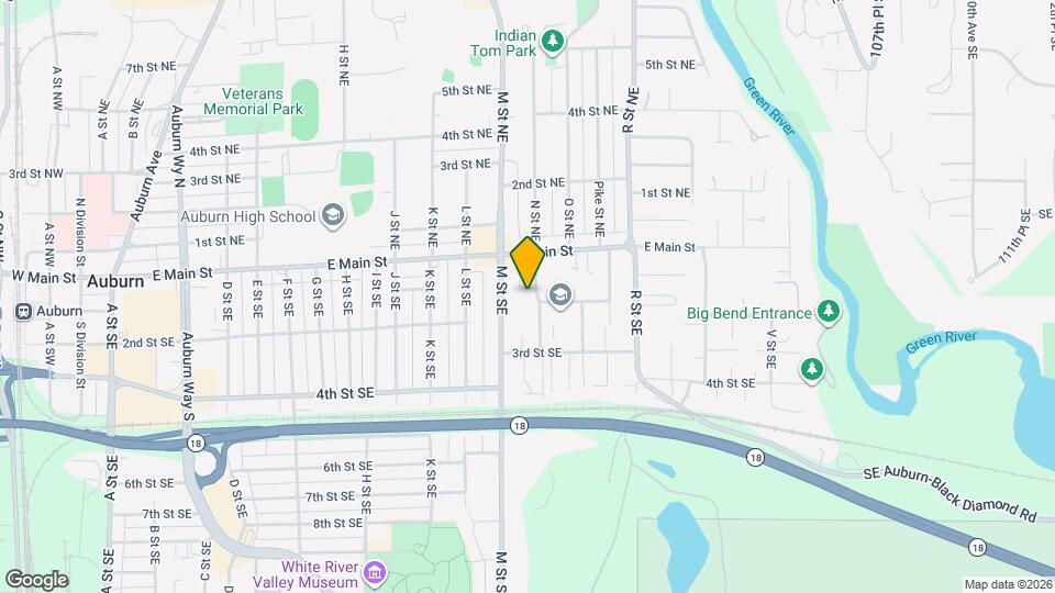 107 N St SE, Unit A Mapa y Detalles de la Ubicación