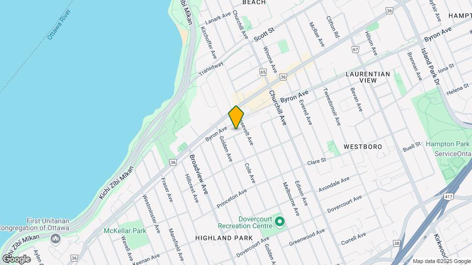 419-423 Ravenhill Av Map and Location Details