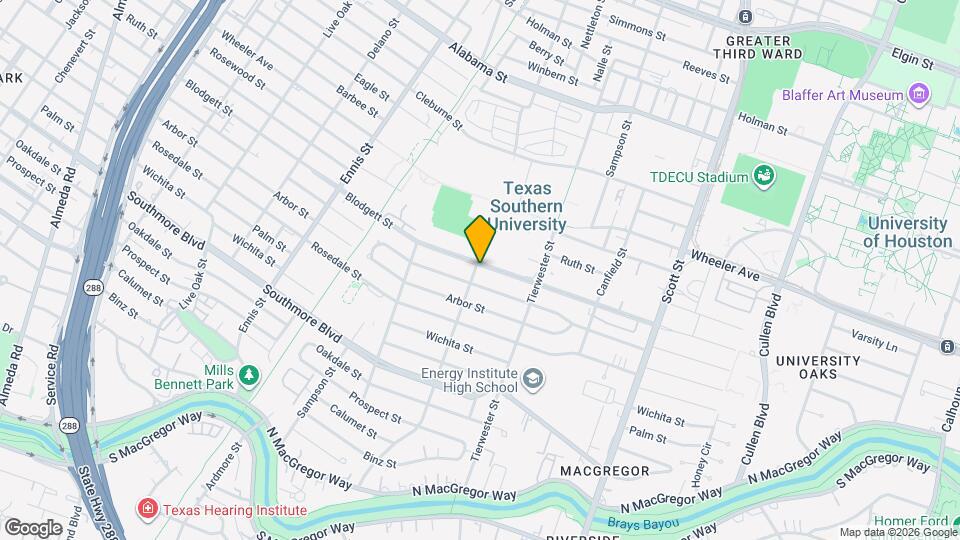 3404 Blodgett St Map and Location Details