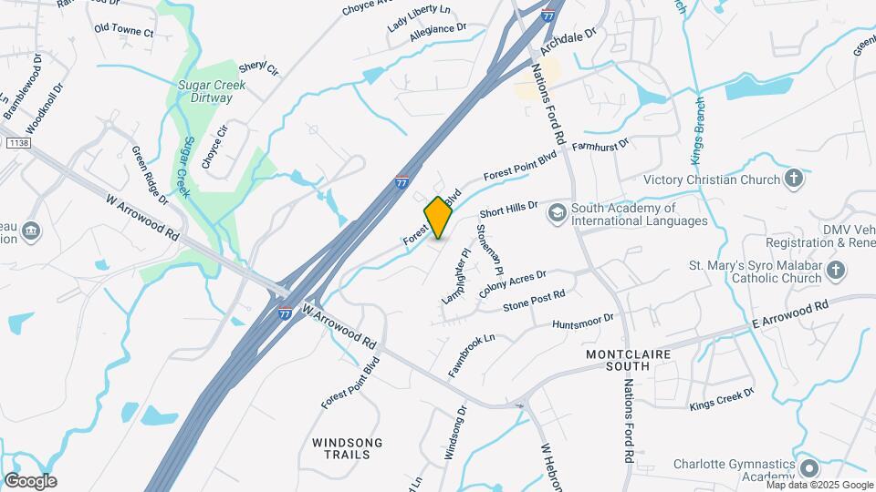 500 Fallingswood Ct Map and Location Details