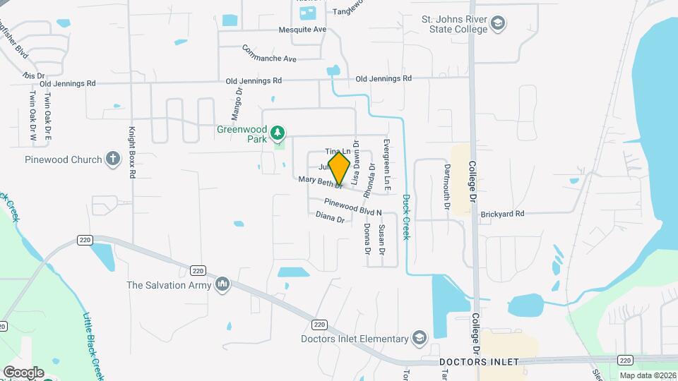 1692 Mary Beth Dr Map and Location Details