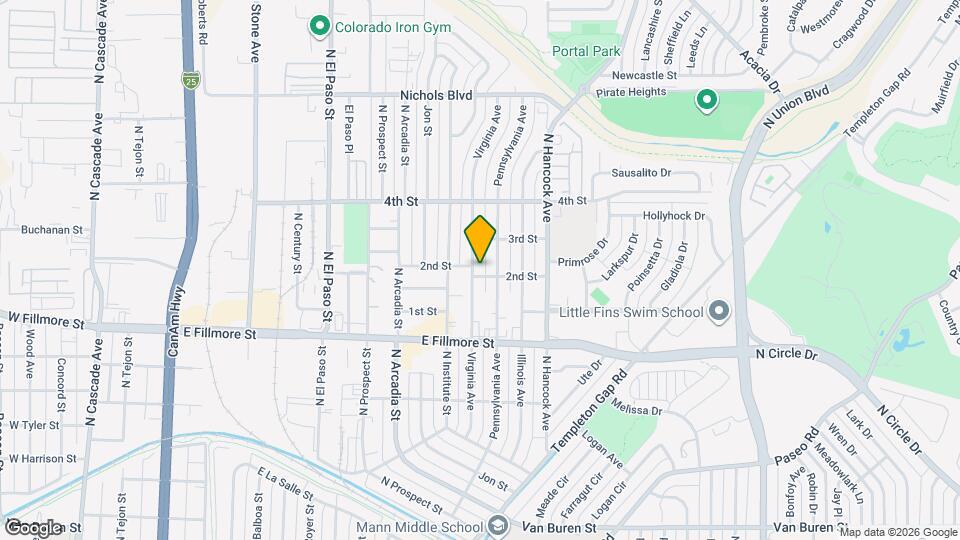 3105 Virginia Ave Mapa y Detalles de la Ubicación