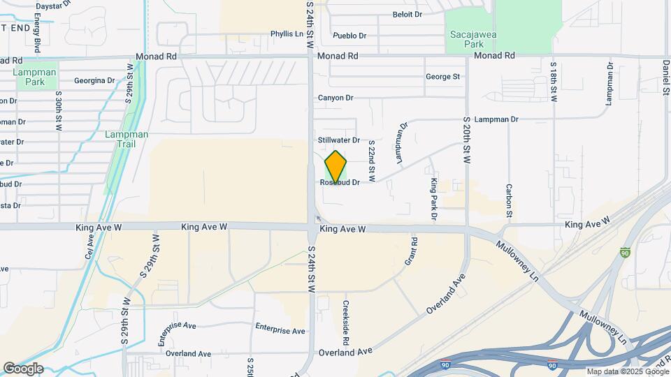 2314 Rosebud Dr Map and Location Details