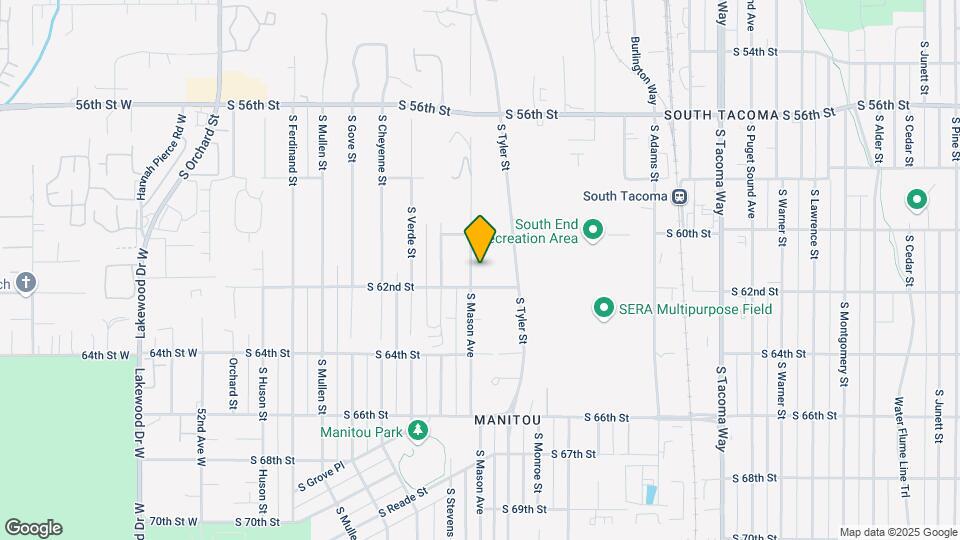 6029 S Mason Ave Mapa y Detalles de la Ubicación