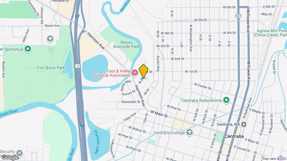 318 N St Map and Location Details