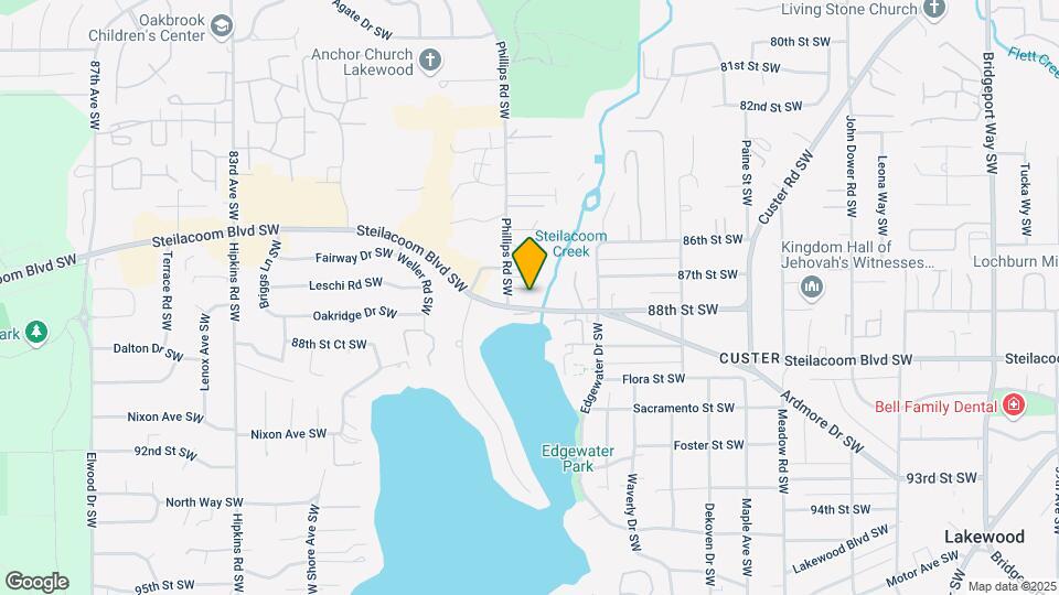 7405 Steilacoom Blvd SW Map and Location Details