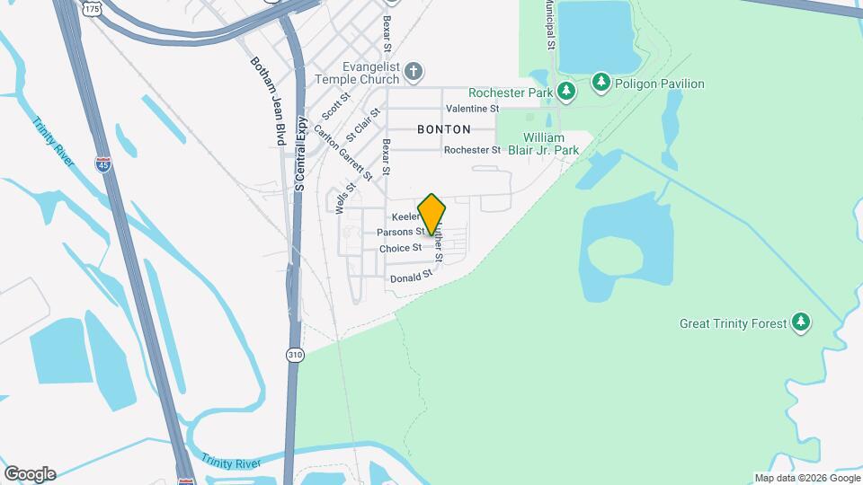 2727 Choice St Map and Location Details