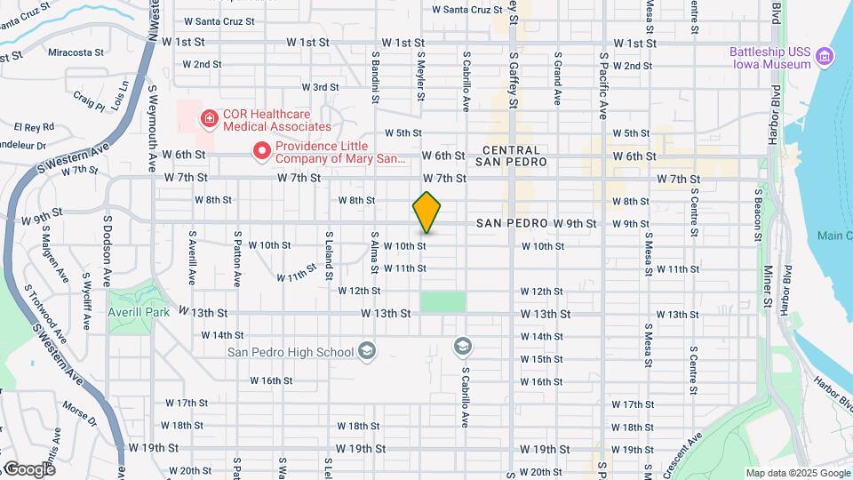 930 S Meyler St Mapa y Detalles de la Ubicación