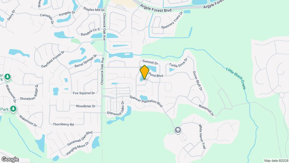 468 Hillside Dr Map and Location Details