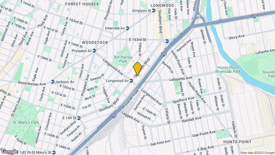 824 Southern Blvd Mapa y Detalles de la Ubicación