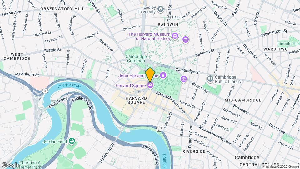 26 JFK St Map and Location Details