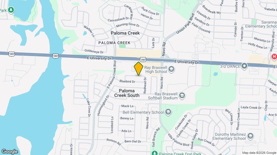 1712 Flamingo Dr Map and Location Details