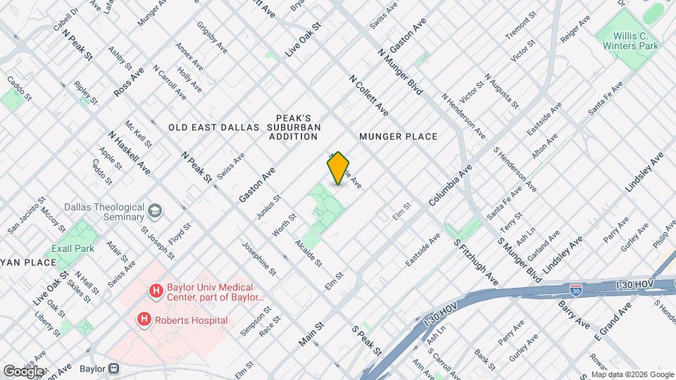 4723 Tremont St Map and Location Details