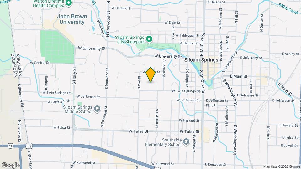 317 S Seward St Map and Location Details