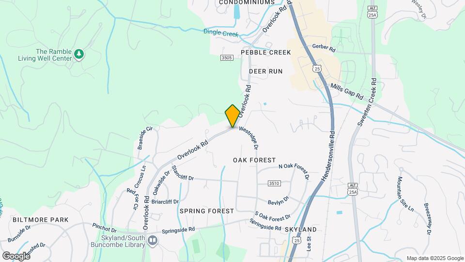 116 Overlook Rd Mapa y Detalles de la Ubicación