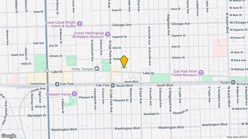 140 N Euclid Ave Map and Location Details