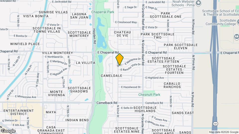 4825 N 82nd St Map and Location Details