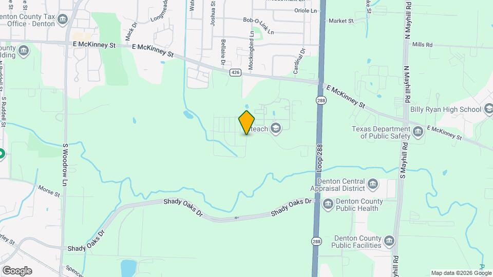 517 S Mockingbird Ln Map and Location Details