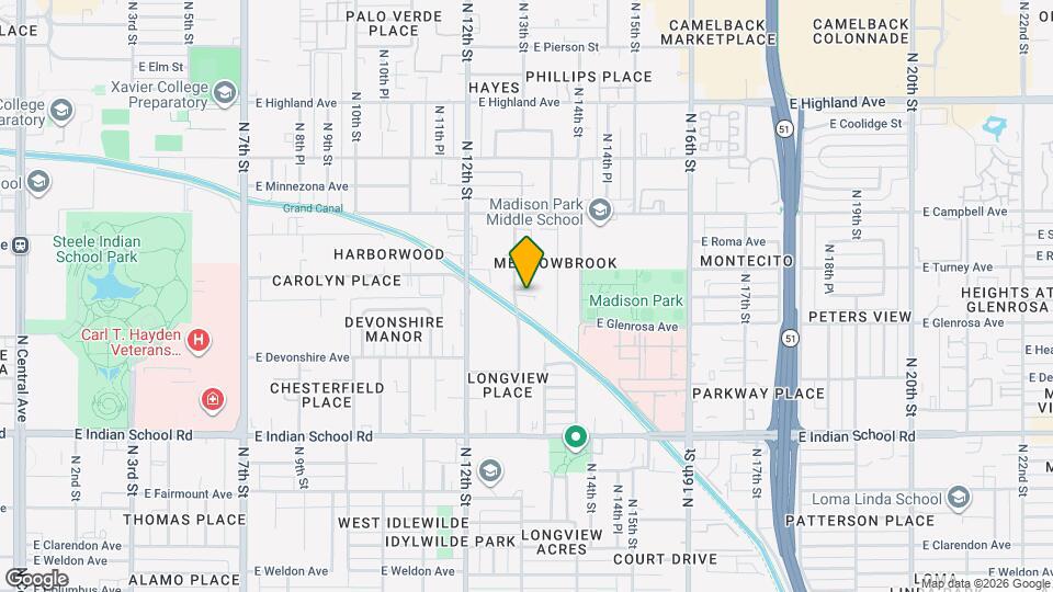 4329 N Longview Ave Map and Location Details