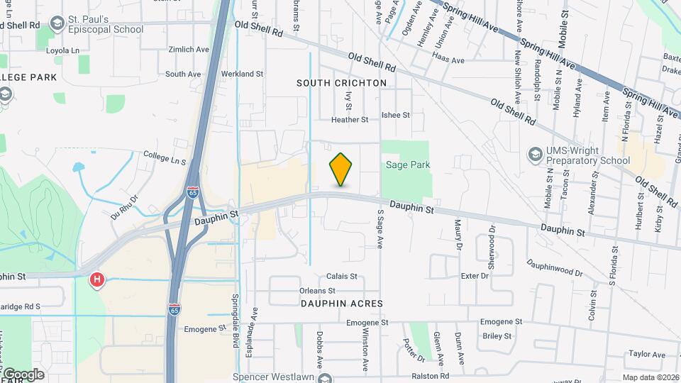South of Dauphin Apts Map and Location Details