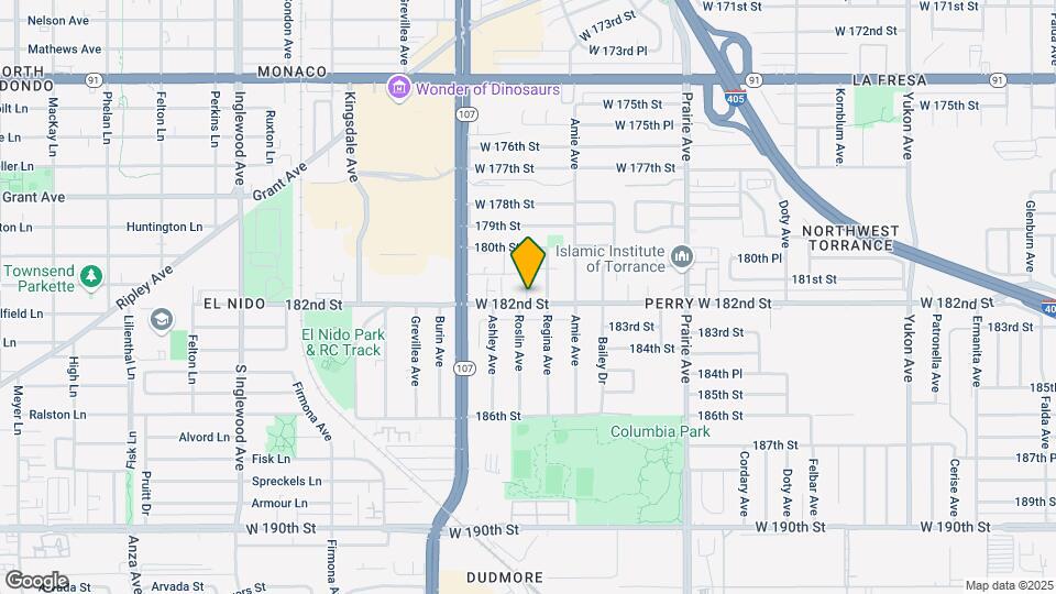 4253-4255 W 182nd St Map and Location Details
