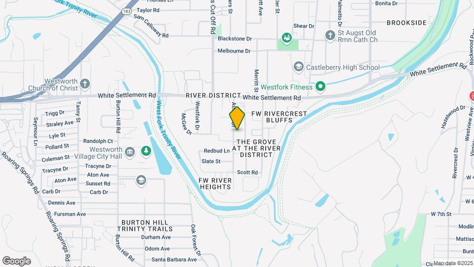 233 Athenia Dr Map and Location Details