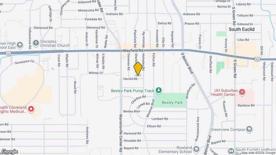 1547 Sherbrook Rd Map and Location Details