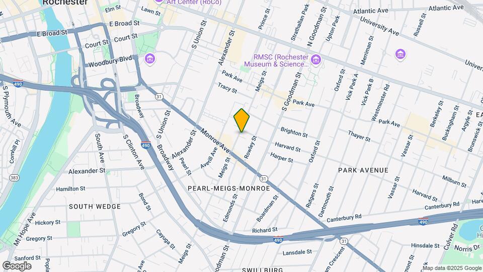 304 Meigs St Mapa y Detalles de la Ubicación