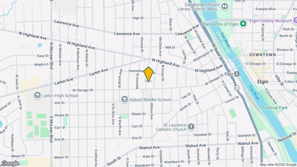 13 Hamilton Ave, Unit Garages Map and Location Details