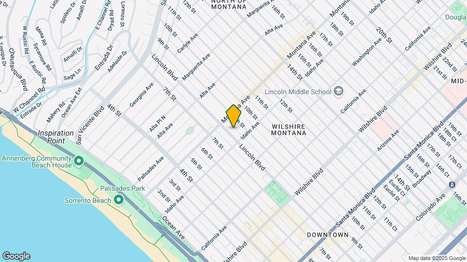 833 Lincoln Blvd Map and Location Details