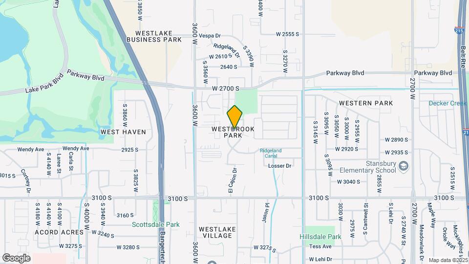 3449 W Clearbrook Cir Map and Location Details