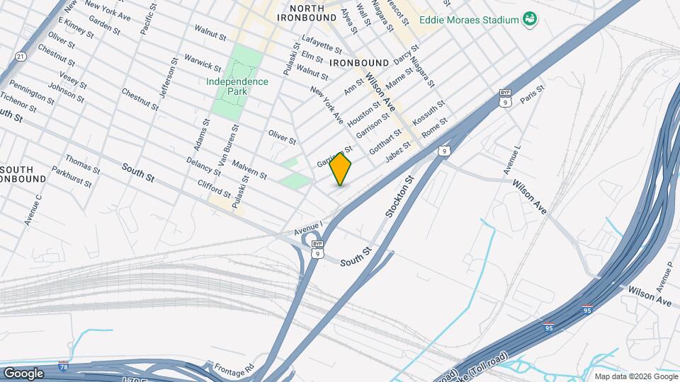 1 Jabez St Mapa y Detalles de la Ubicación