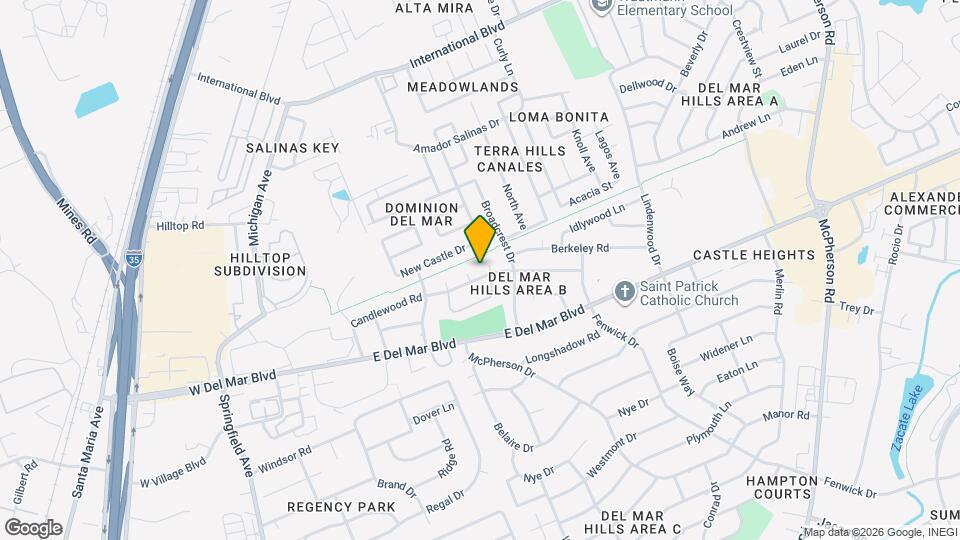 312 Candlewood Rd Map and Location Details