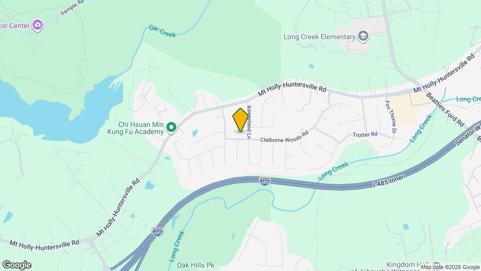 7223 Claiborne Woods Rd Map and Location Details
