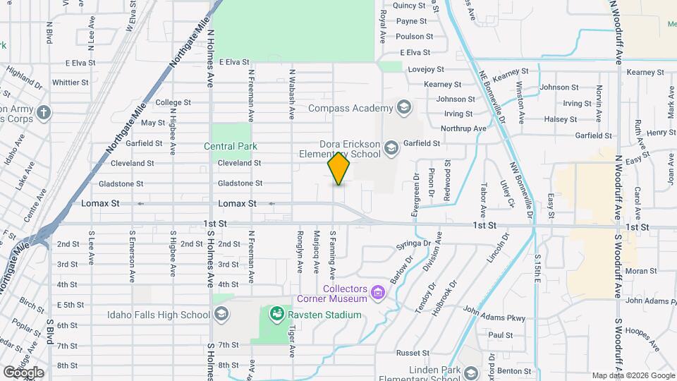 220 N Fanning Ave Map and Location Details